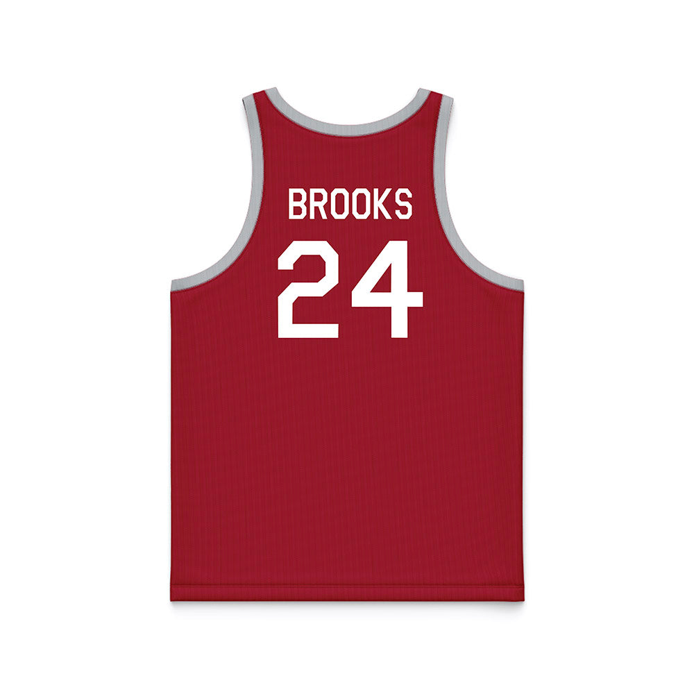 Alabama - NCAA Women's Basketball : Leah Brooks - Hardwood Reissue Basketball Jersey-1