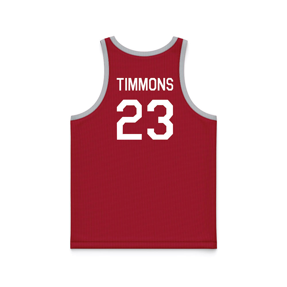 Alabama - NCAA Women's Basketball : Jessica Timmons - Hardwood Reissue Basketball Jersey-1