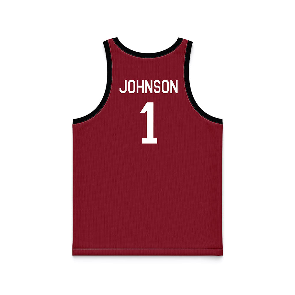 South Carolina - NCAA Women's Basketball : Carol Johnson - Hardwood Reissue Basketball Jersey-1