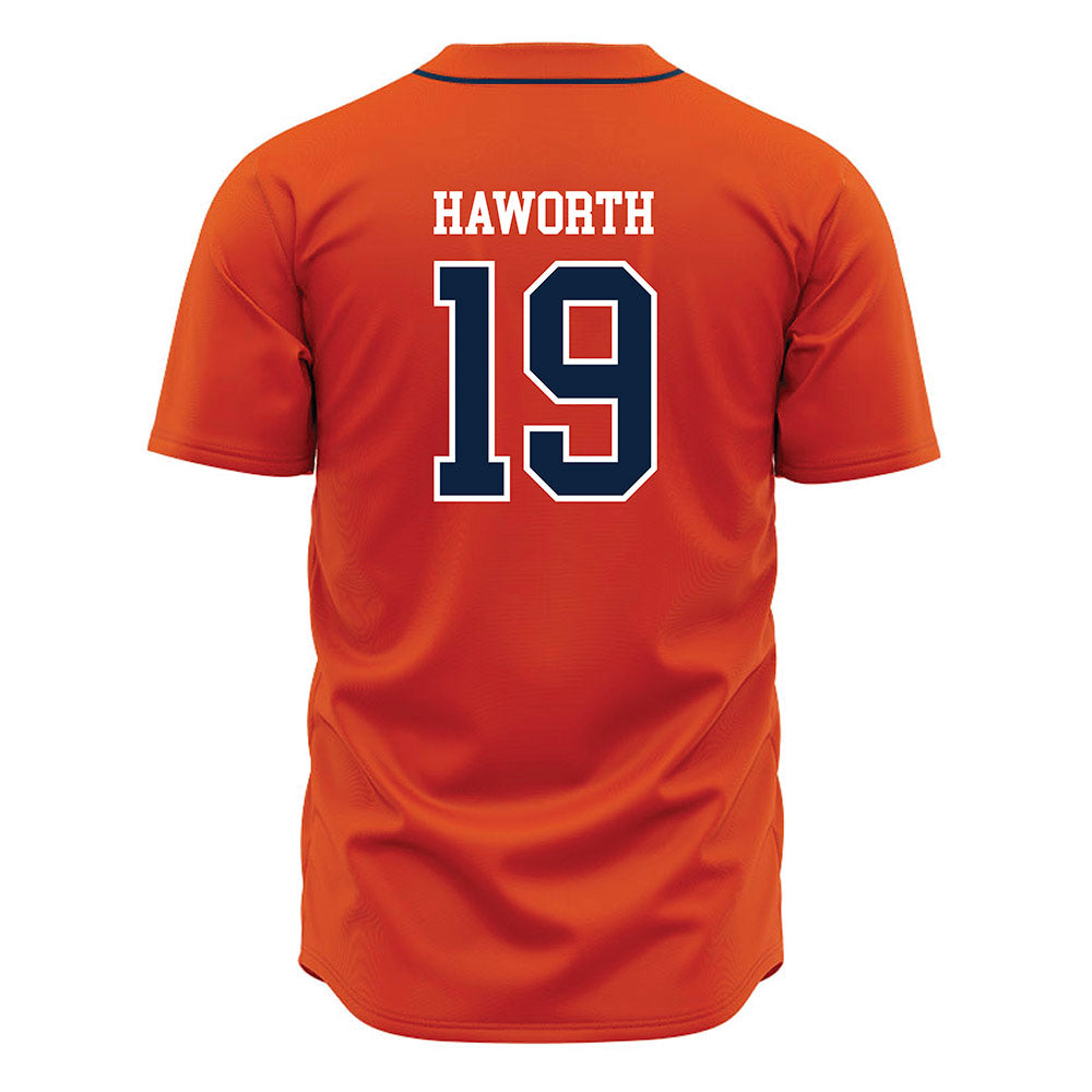 UTSA - NCAA Baseball : Lane Haworth - Orange Jersey-1