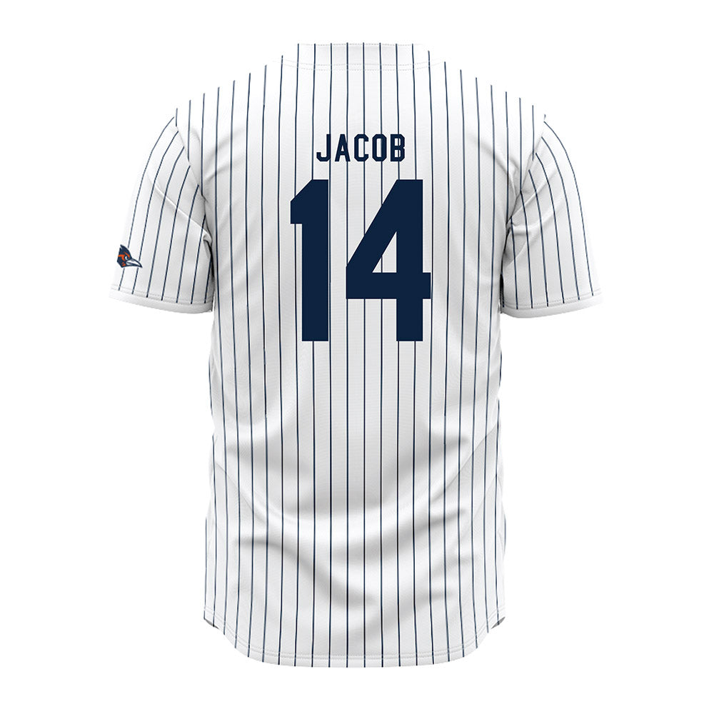 UTSA - NCAA Baseball : Mason Jacob - Pinstripe Jersey-1