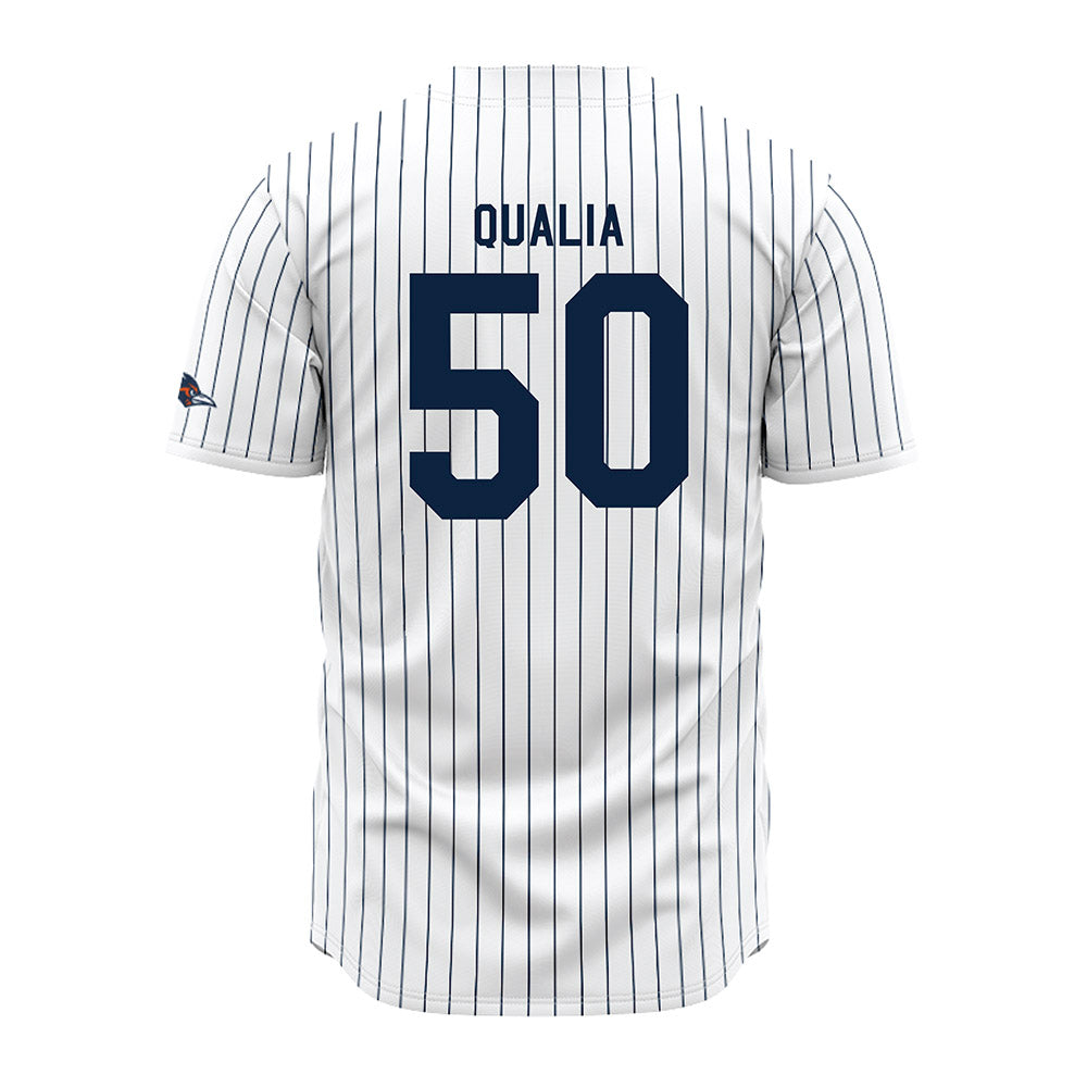UTSA - NCAA Baseball : Jake Qualia - Pinstripe Jersey-1