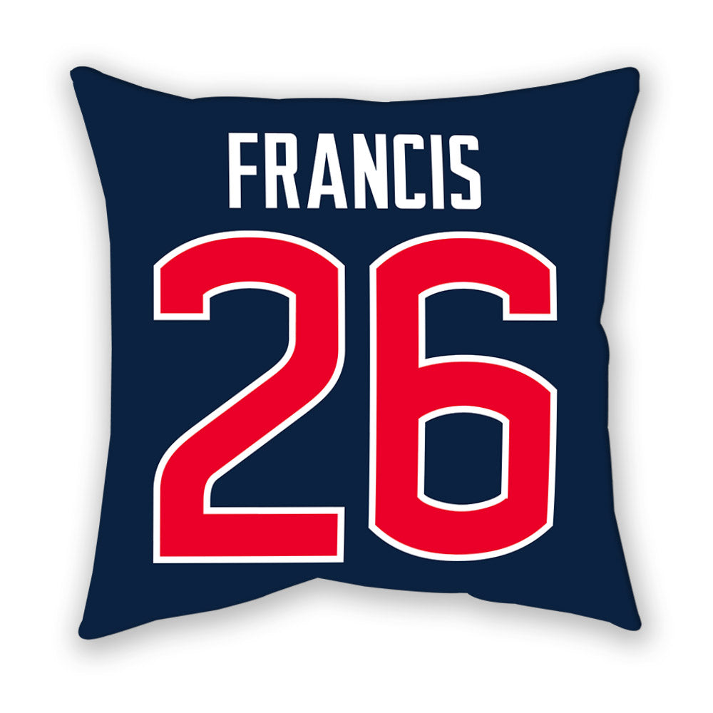 UConn - NCAA Men's Soccer : Sebastian Francis - Pillow-1