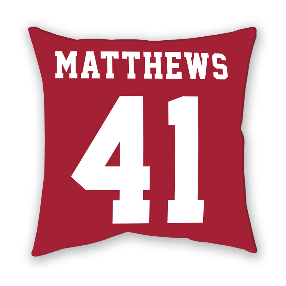 Alabama - NCAA Football : Jamarion Matthews - Pillow-1