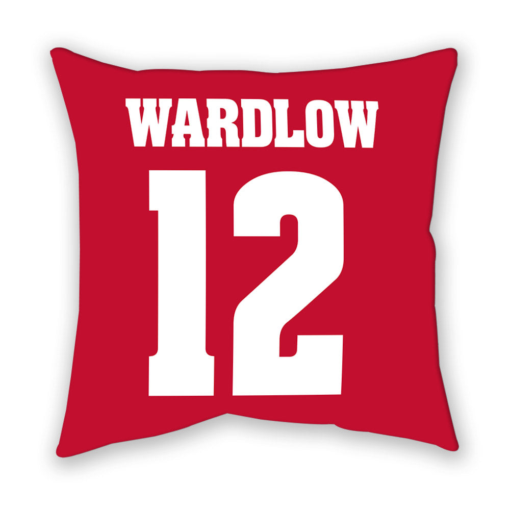 Wisconsin - NCAA Women's Volleyball : Natalie Wardlow - Pillow-1