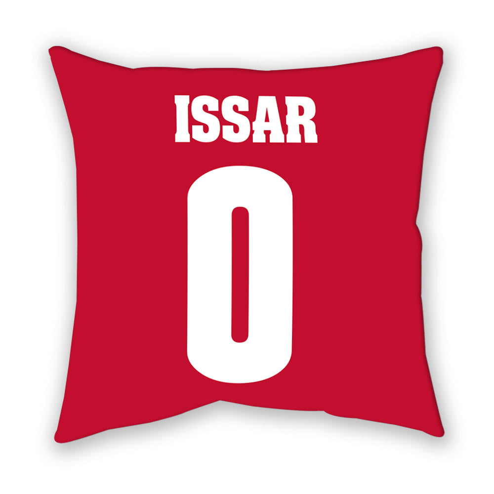 Wisconsin - NCAA Women's Soccer : Mira Issar - Pillow-1