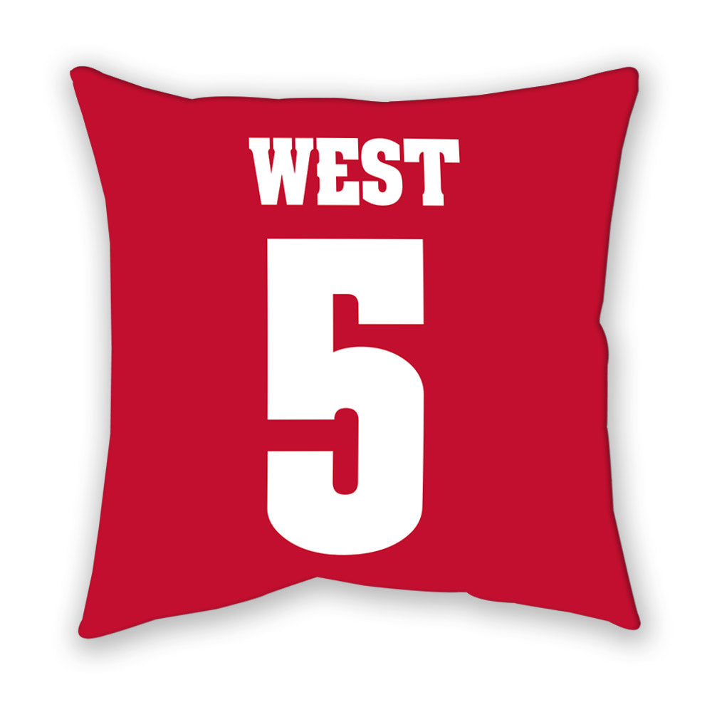 Wisconsin - NCAA Football : Bryce West - Pillow-1