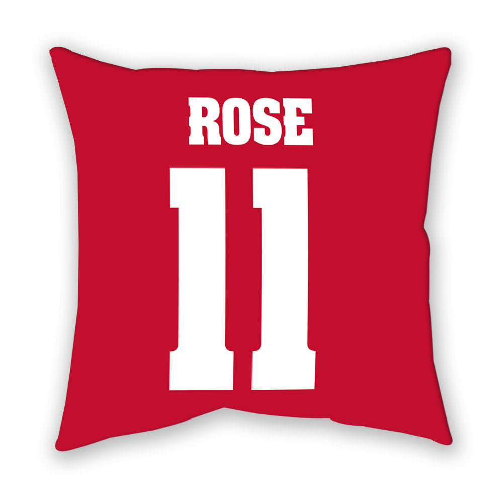 Wisconsin - NCAA Women's Basketball : Caia Rose - Pillow-1