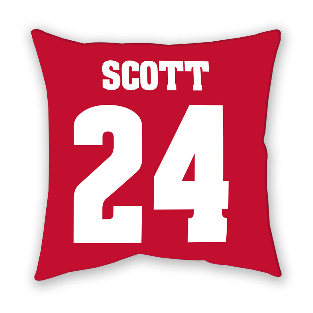 Wisconsin - NCAA Football : Jaimier Scott - Pillow-1