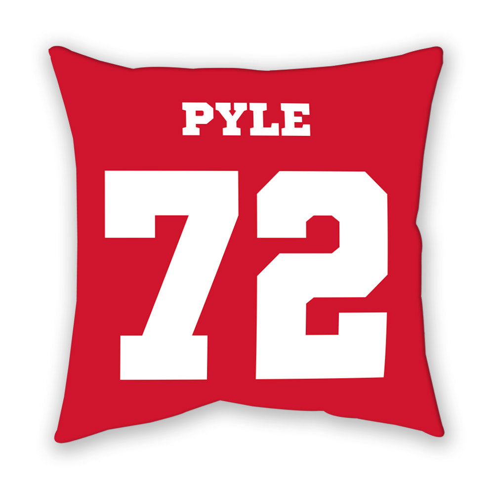 Nebraska - NCAA Football : Gibson Pyle - Pillow-1