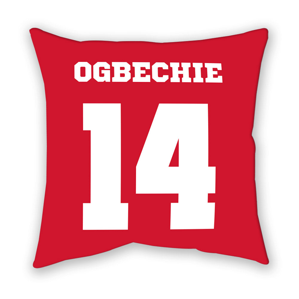 Nebraska - NCAA Women's Volleyball : Manaia Ogbechie - Pillow-1