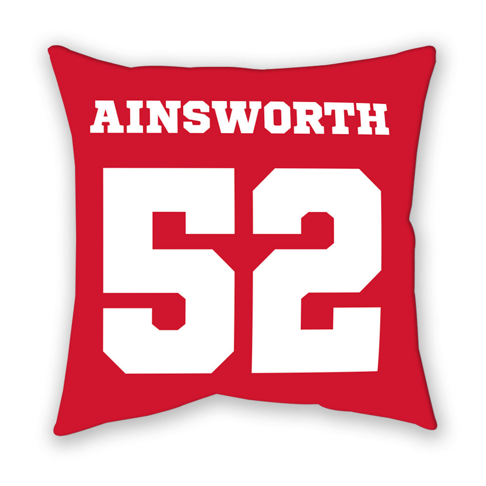 Nebraska - NCAA Football : Hayden Ainsworth - Pillow-1