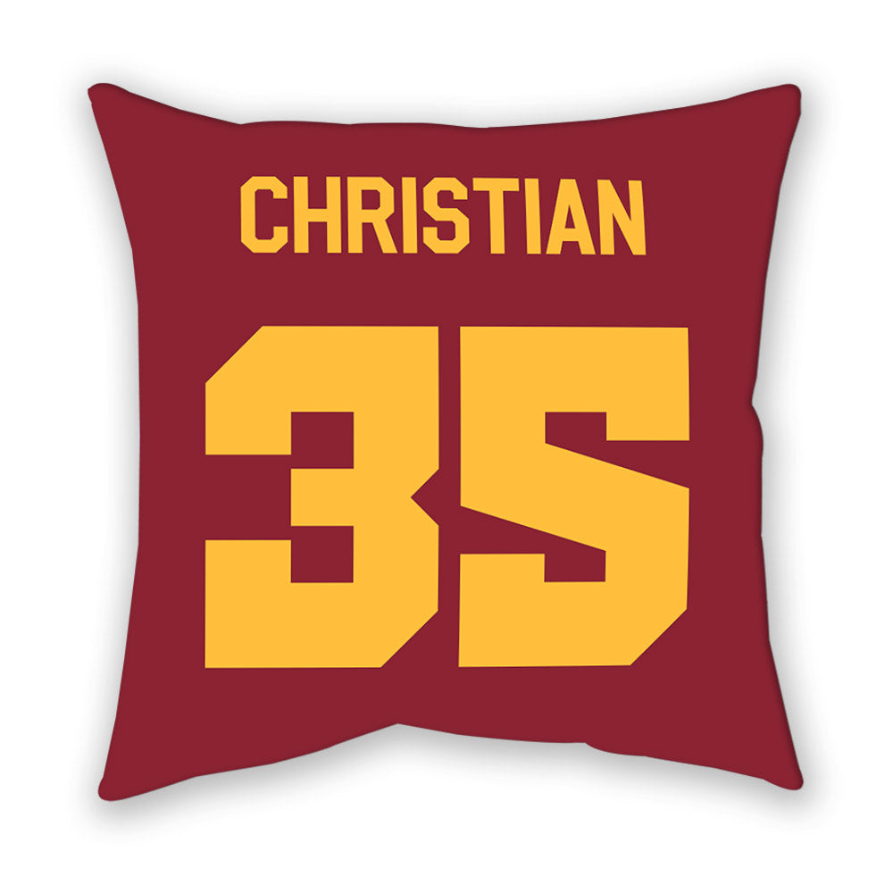Minnesota - NCAA Women's Basketball : Makena Christian - Pillow-1