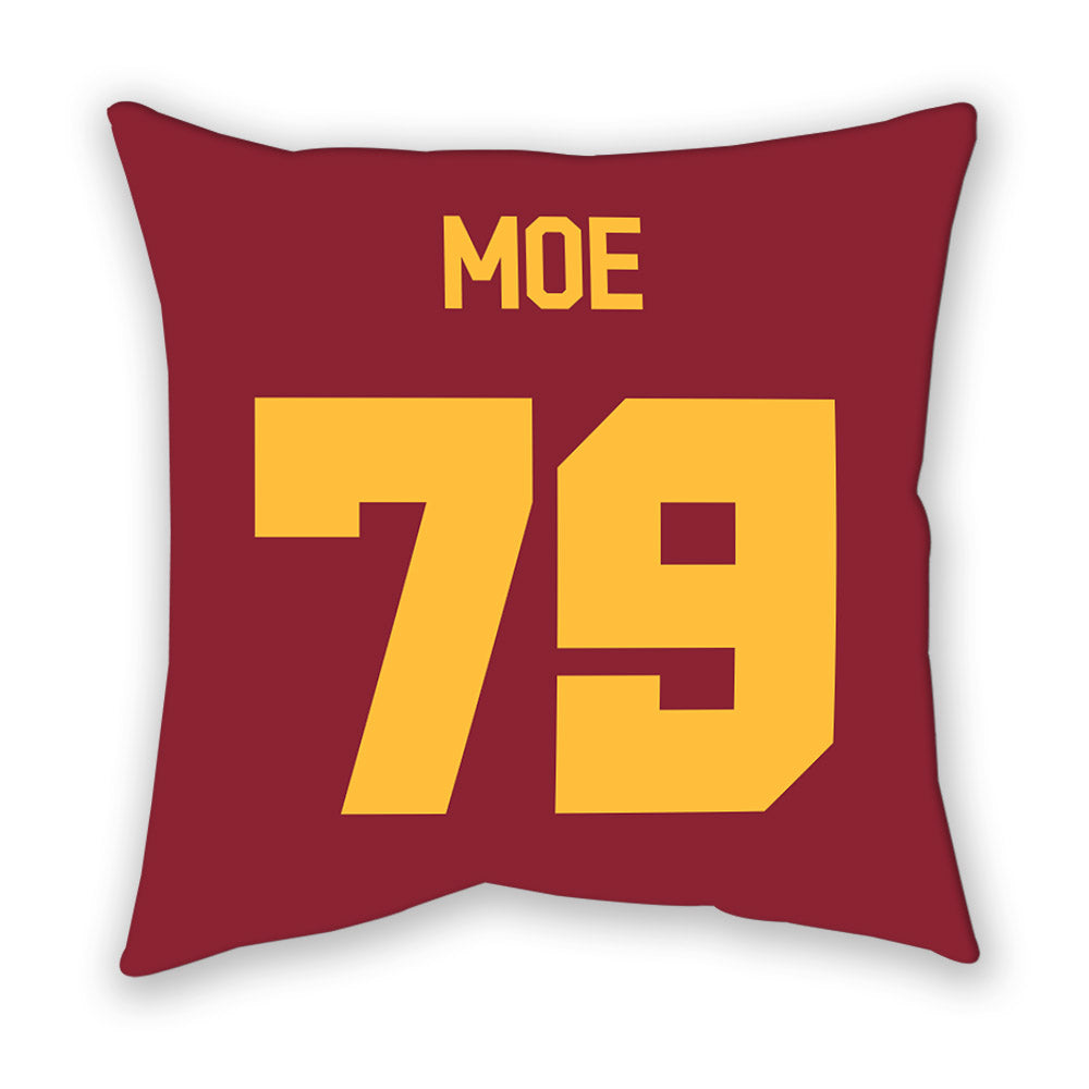 Minnesota - NCAA Men's Ice Hockey : Mason Moe - Pillow-1