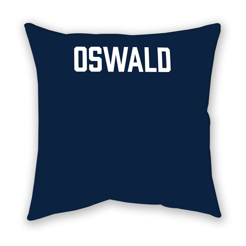 Notre Dame - NCAA Men's Swimming & Diving : Zack Oswald - Pillow-1