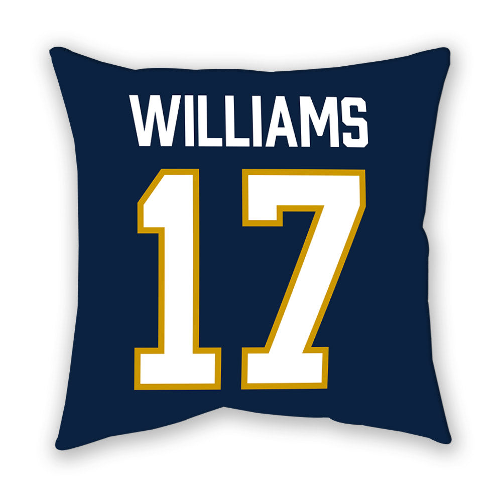 Notre Dame - NCAA Football : Cam Williams - Pillow-1