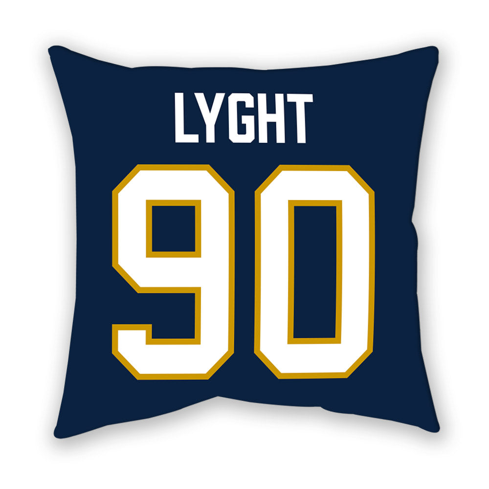 Notre Dame - NCAA Men's Lacrosse : Shawn Lyght - Pillow-1