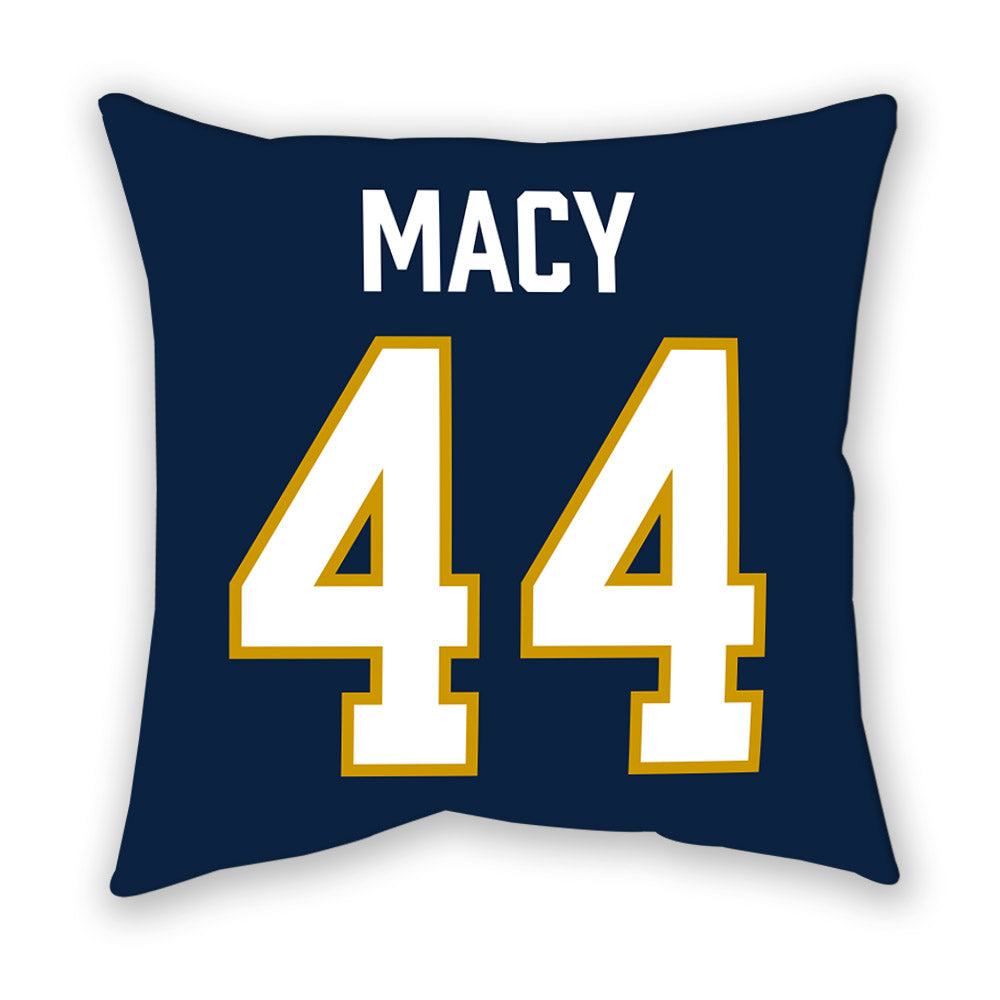Notre Dame - NCAA Women's Basketball : Leah Macy - Pillow-1