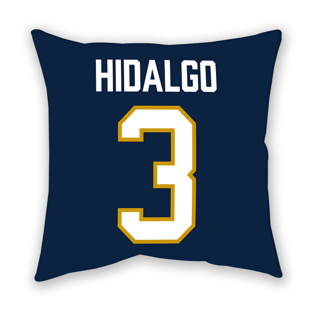 Notre Dame - NCAA Women's Basketball : Hannah Hidalgo - Pillow-1
