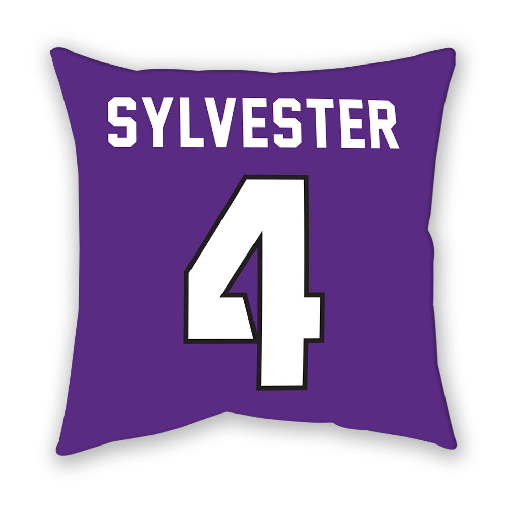TCU - NCAA Women's Volleyball : Sarah Sylvester - Pillow-1