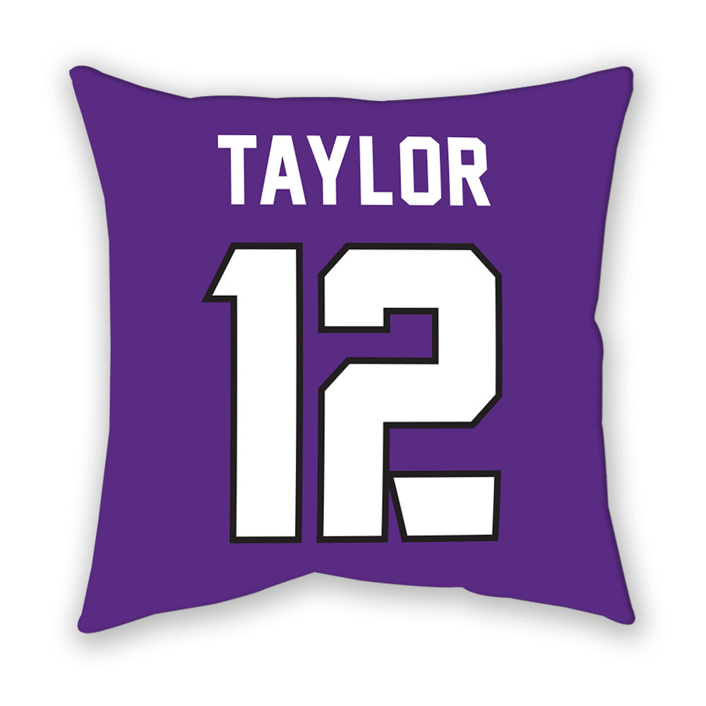 TCU - NCAA Women's Soccer : Madison Taylor - Pillow-1