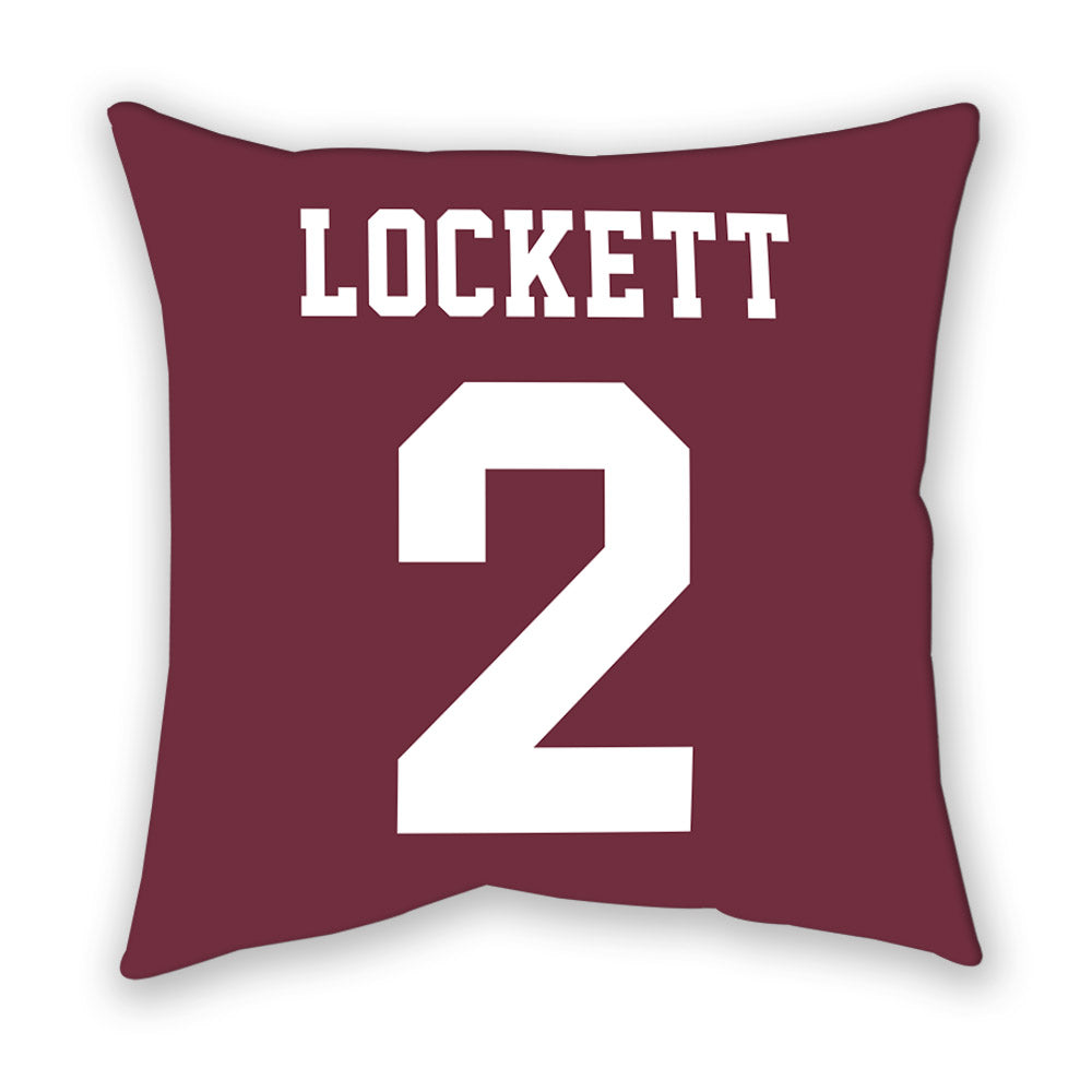 Mississippi State - NCAA Women's Basketball : Tootie Lockett - Pillow-1
