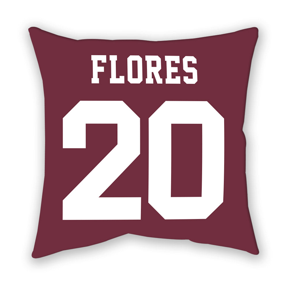 Mississippi State - NCAA Women's Basketball : Andrea Flores - Pillow-1