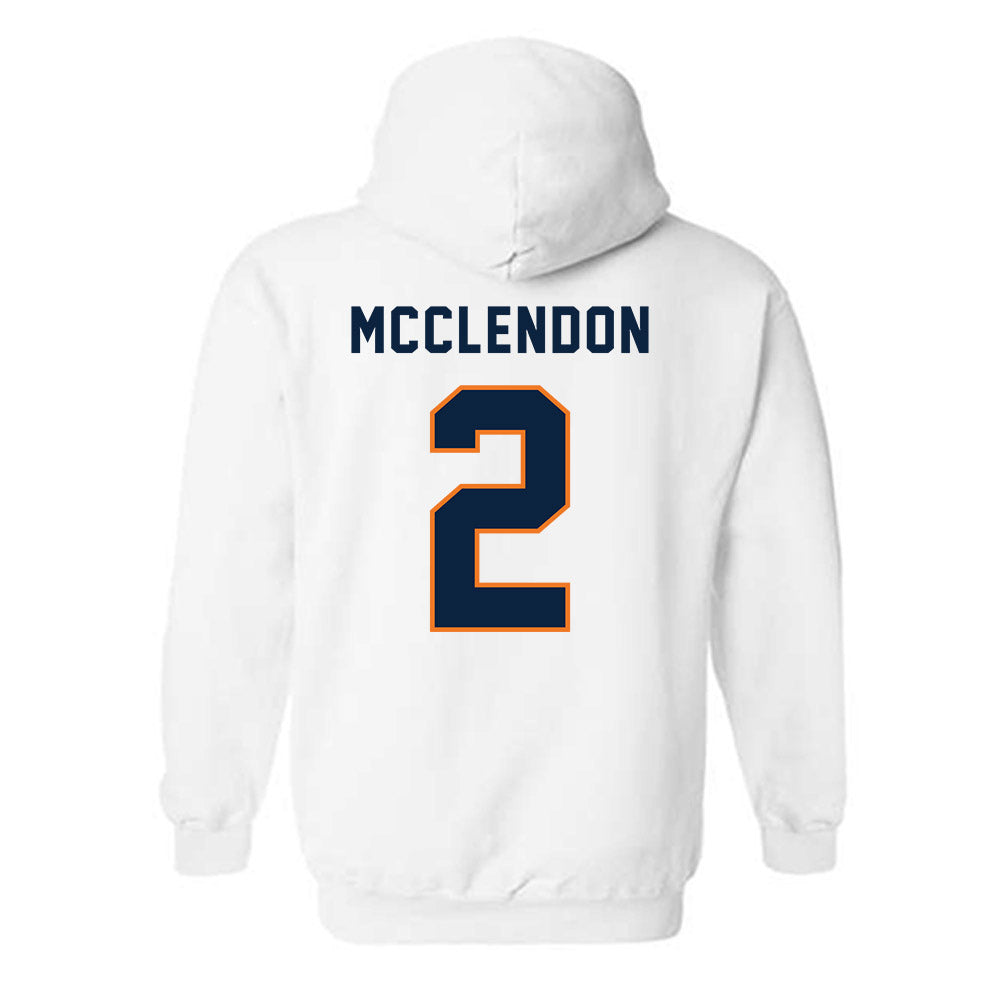 Pepperdine - NCAA Men's Basketball : William Mcclendon - Classic Shersey Hooded Sweatshirt-1