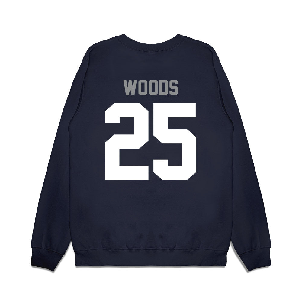Nevada - NCAA Football : Ky Woods - Vintage Football Premium Crewneck Sweatshirt-1