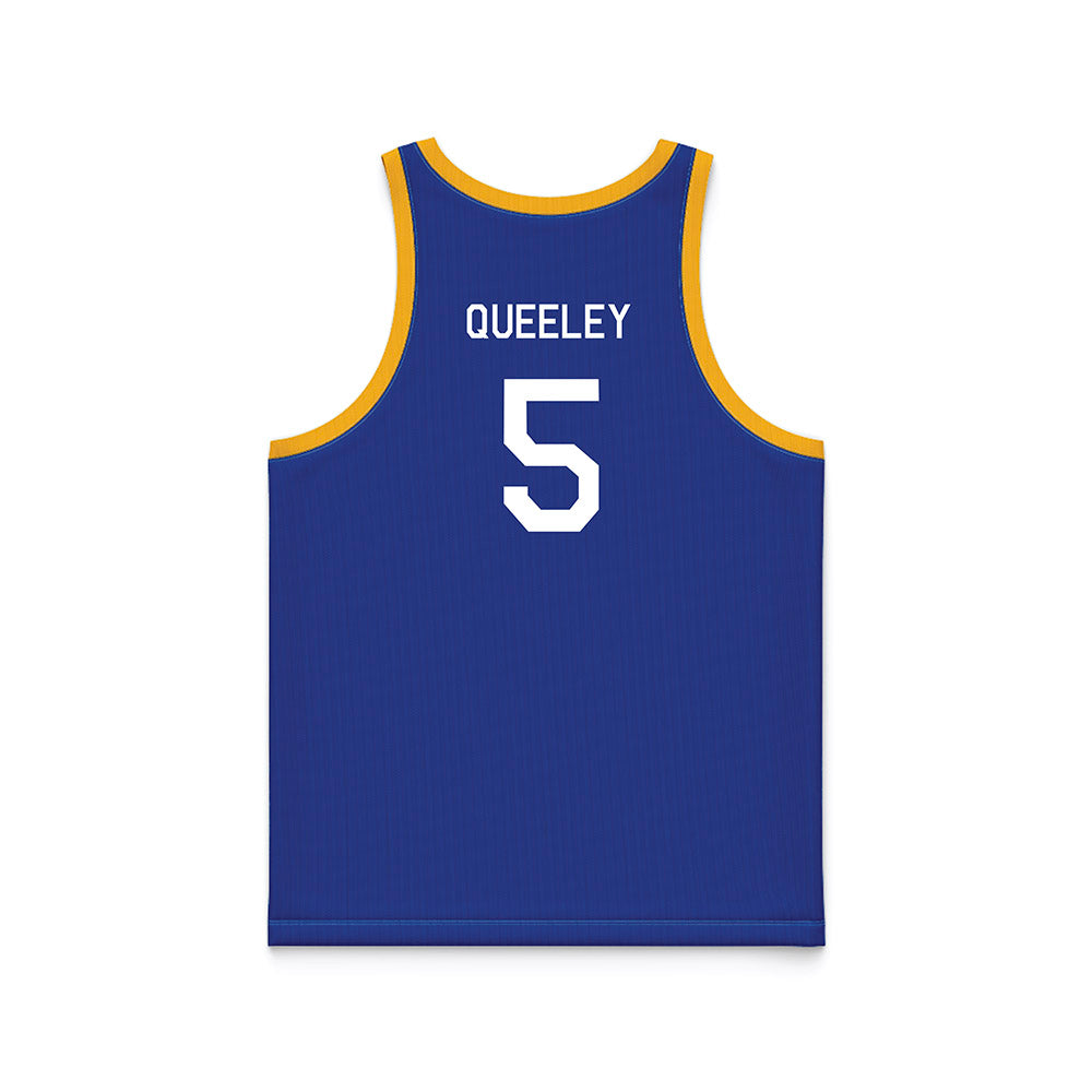 Pittsburgh - NCAA Women's Basketball : Jayda Queeley - Hardwood Reissue Basketball Jersey-1