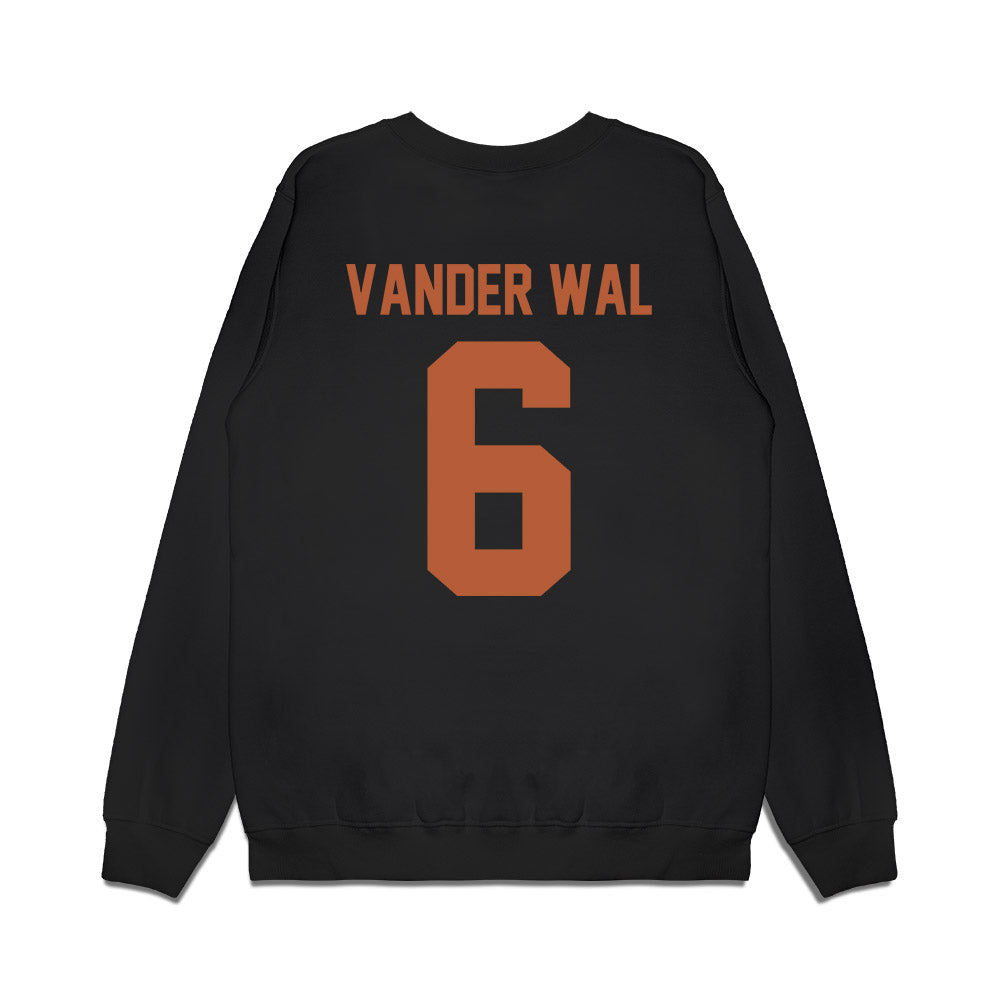 Texas - NCAA Women's Volleyball : Abby Vander Wal - Vintage Shersey Premium Crewneck Sweatshirt-1