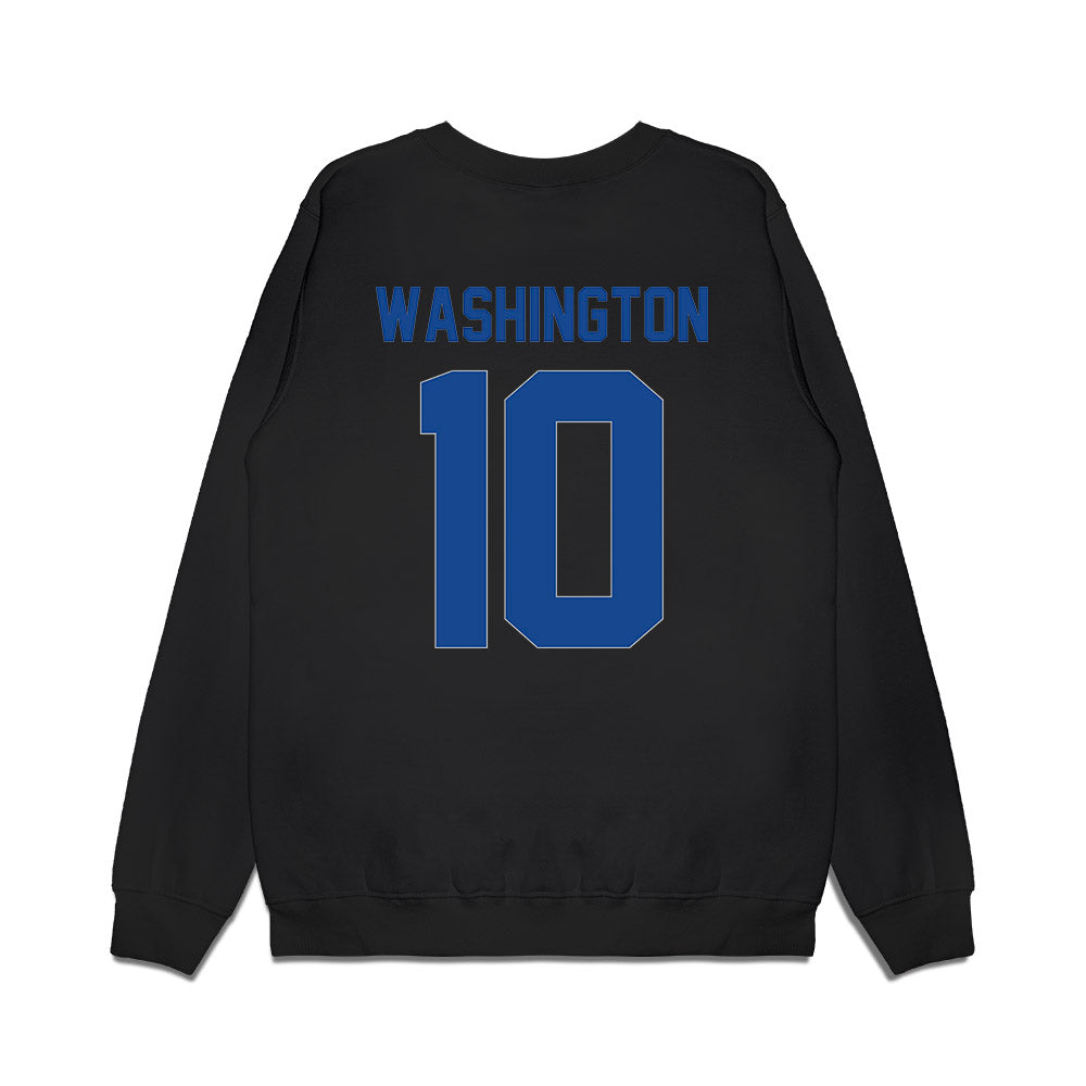 Kentucky - NCAA Women's Volleyball : Kennedy Washington - Vintage Volleyball Premium Crewneck Sweatshirt-1