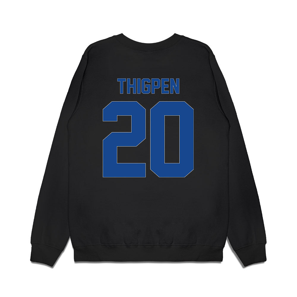 Kentucky - NCAA Women's Volleyball : Asia Thigpen - Vintage Volleyball Premium Crewneck Sweatshirt-1
