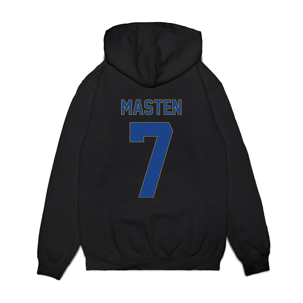 Pittsburgh - NCAA Women's Volleyball : Izzy Masten - Vintage Volleyball Premium Hooded Sweatshirt-1