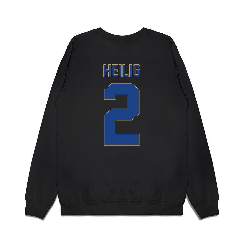 Pittsburgh - NCAA Women's Volleyball : Maaike Heilig - Vintage Volleyball Premium Crewneck Sweatshirt-1