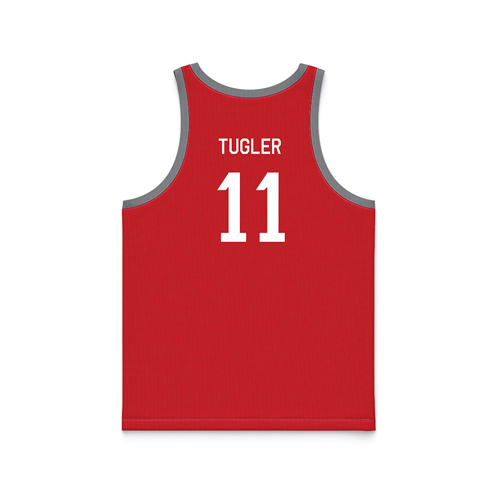 Houston - NCAA Men's Basketball : Joseph Tugler - Hardwood Reissue Basketball Jersey-1
