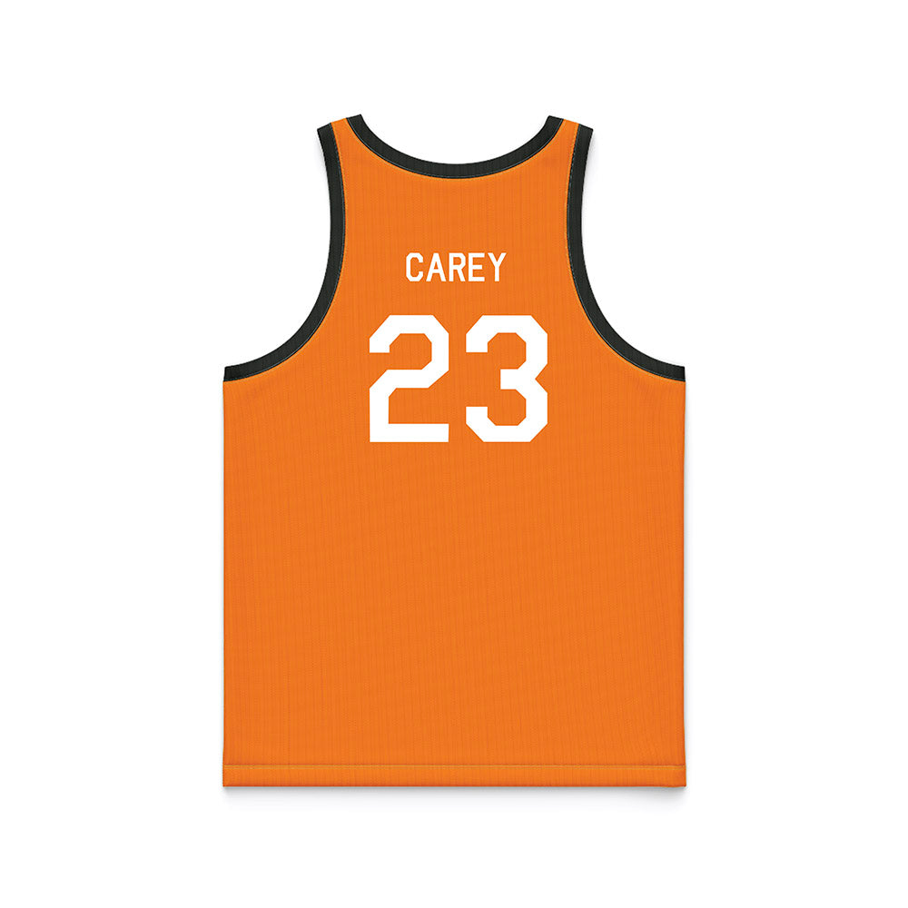 Tennessee - NCAA Men's Basketball : Jaylen Carey - Hardwood Reissue Basketball Jersey-1