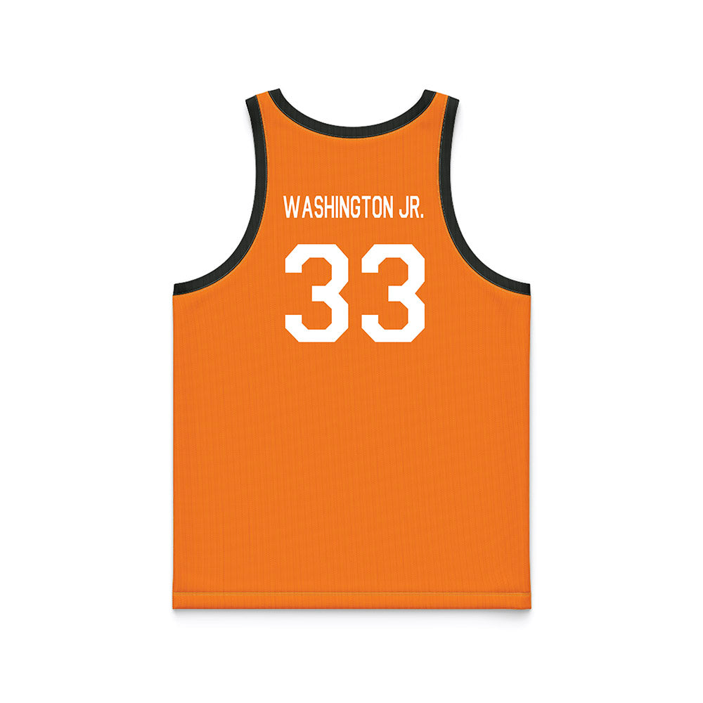 Tennessee - NCAA Men's Basketball : Christopher Washington Jr. - Hardwood Reissue Basketball Jersey-1