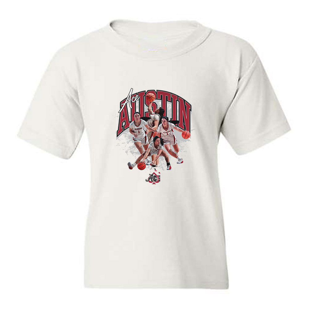 Alabama - NCAA Women's Basketball : Ace Austin - Graphic Youth T-Shirt-0