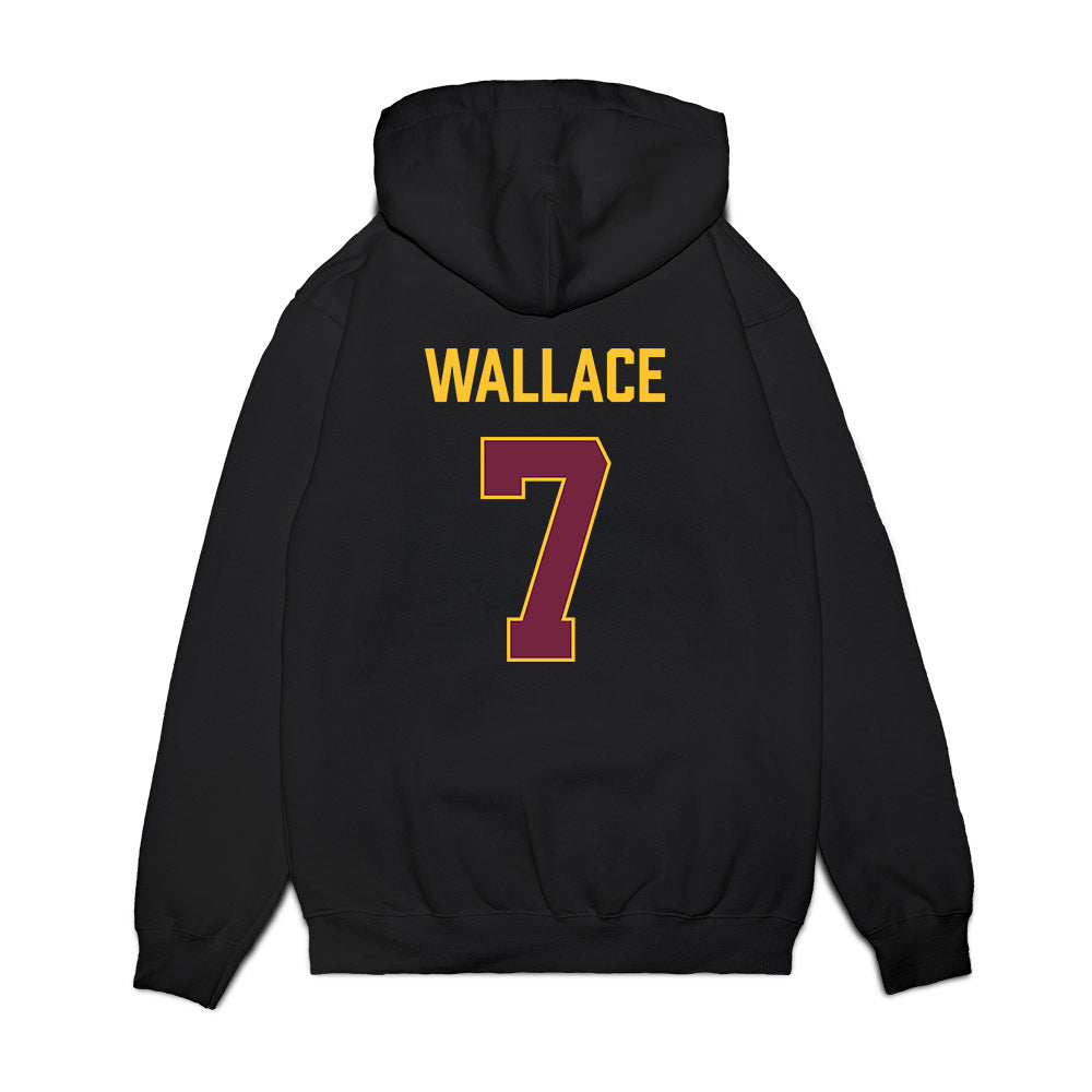 Arizona State - NCAA Men's Basketball : Vijay Wallace - Vintage Basketball Premium Hooded Sweatshirt-1