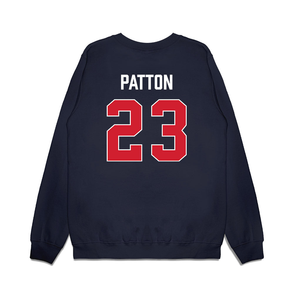 Ole Miss - NCAA Men's Basketball : Daniel Patton - Vintage Premium Crewneck Sweatshirt-1