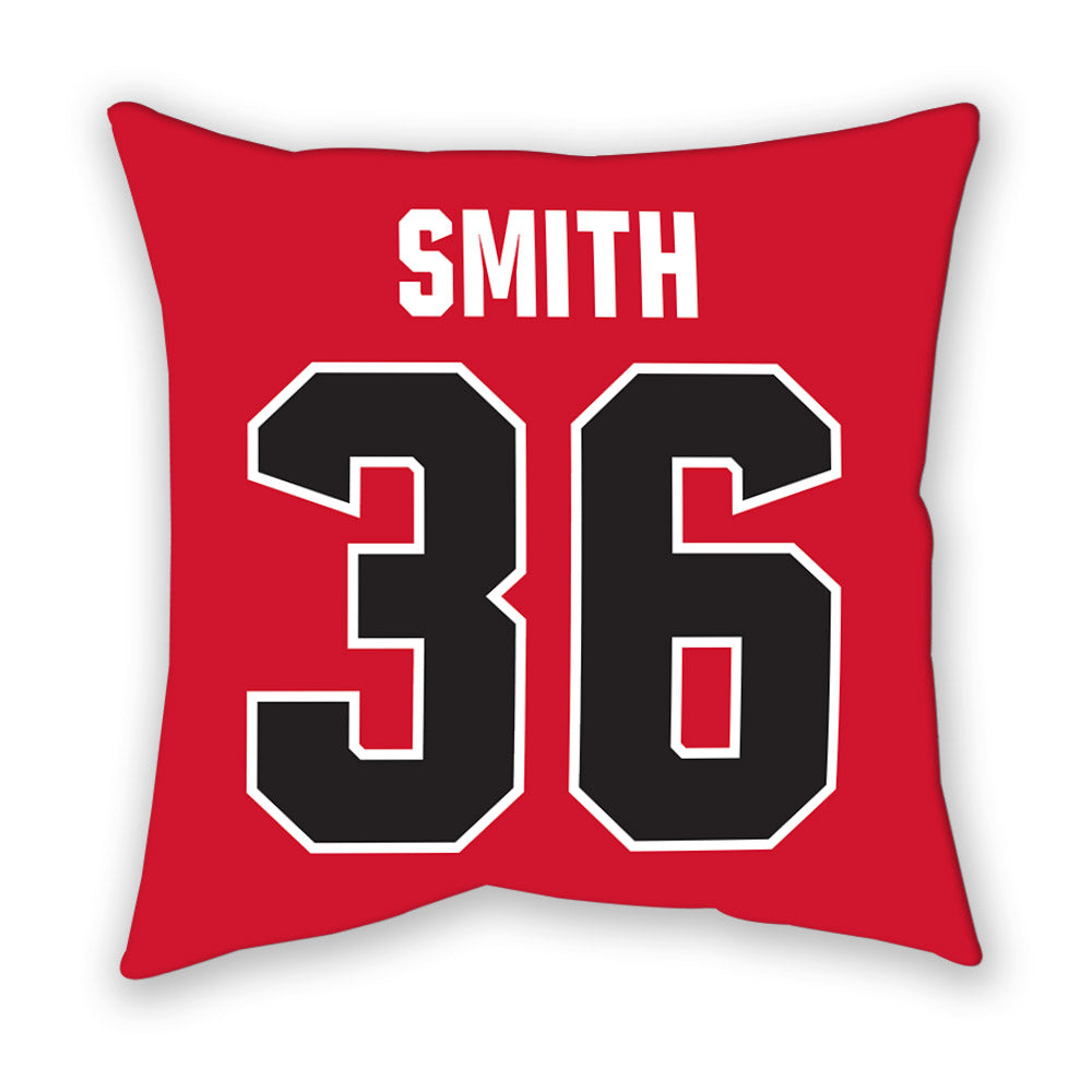 NC State - NCAA Baseball : Jacob Smith - Pillow-1
