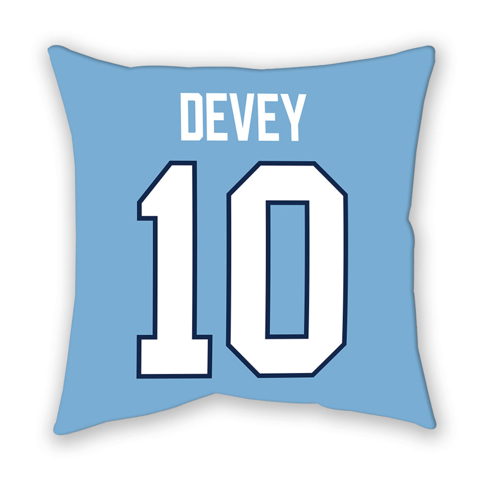 UNC - NCAA Women's Soccer : Bella Devey - Pillow-1