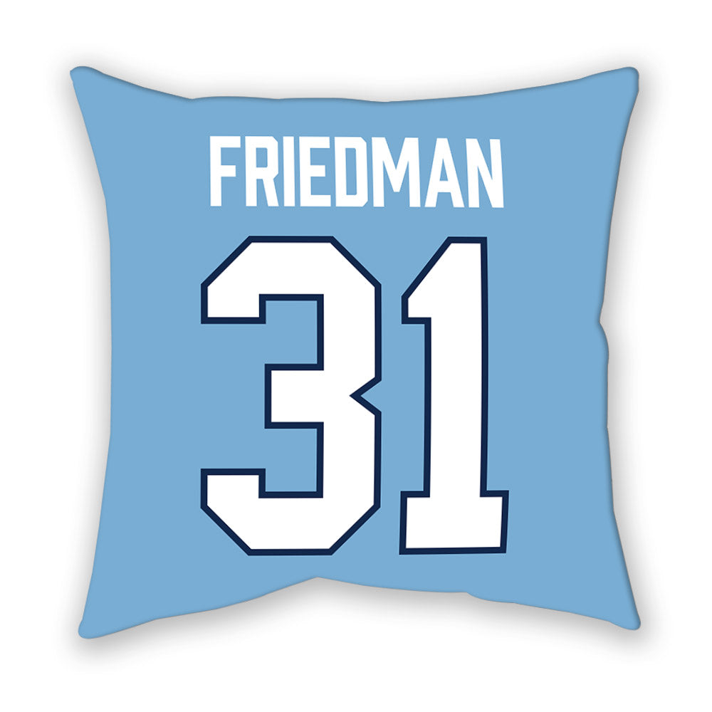 UNC - NCAA Men's Lacrosse : Caswell Friedman - Pillow-1