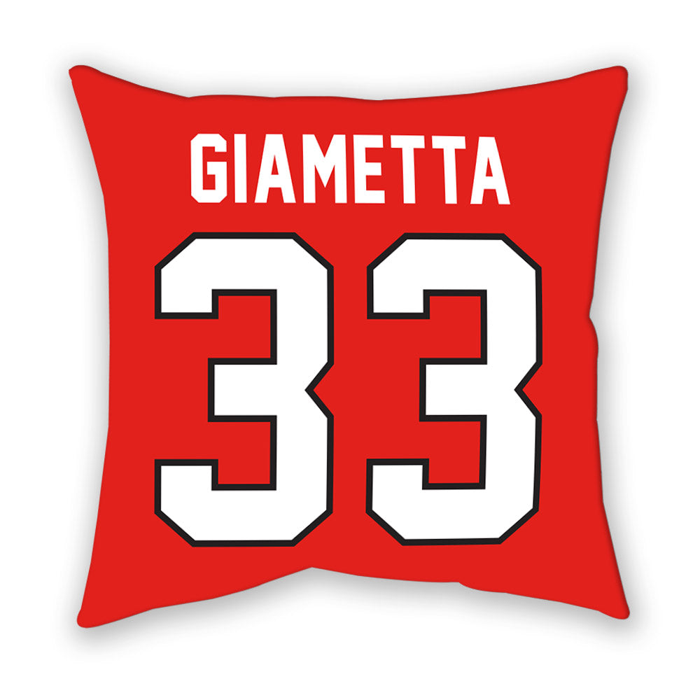 Texas Tech - NCAA Women's Soccer : Kaitlyn Giametta - Pillow-1