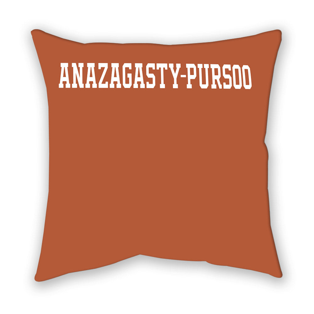 Texas - NCAA Women's Tennis : Ariana Anazagasty-Pursoo - Pillow-1
