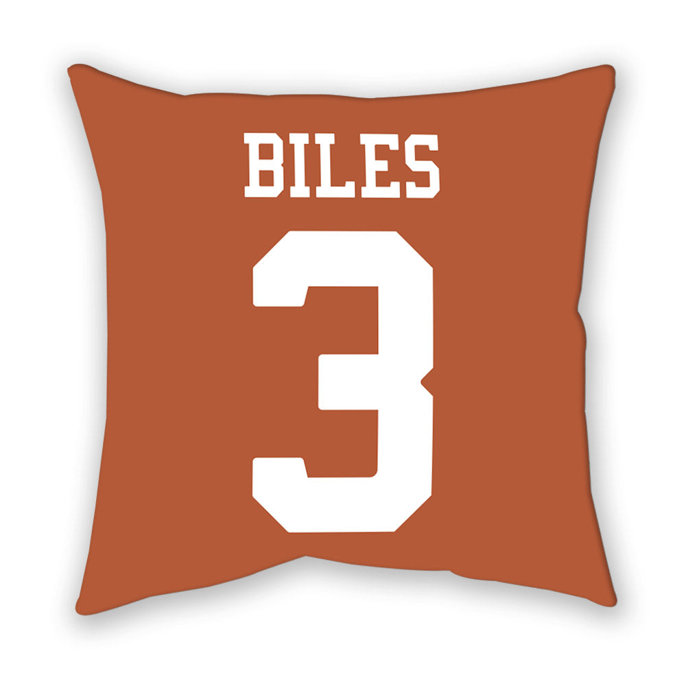 Texas - NCAA Football : Rasheem Biles - Pillow-1