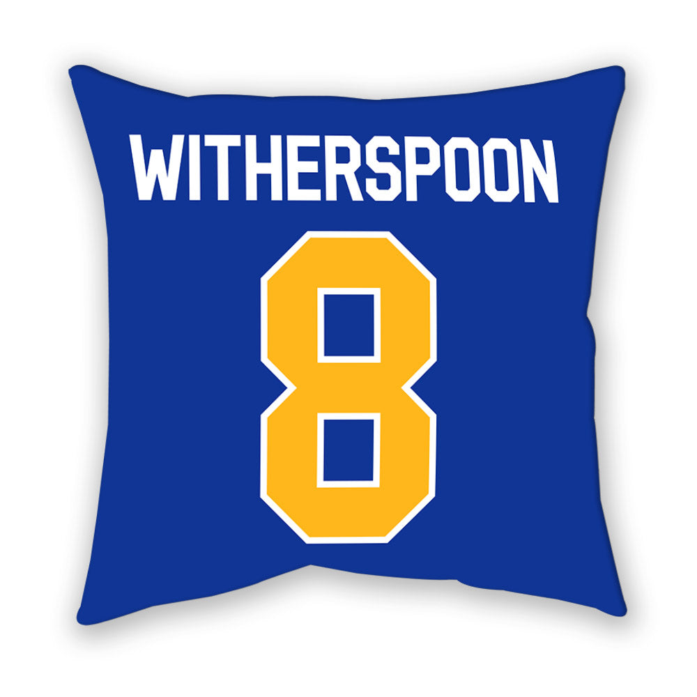 Pittsburgh - NCAA Men's Basketball : Omari Witherspoon - Pillow-1
