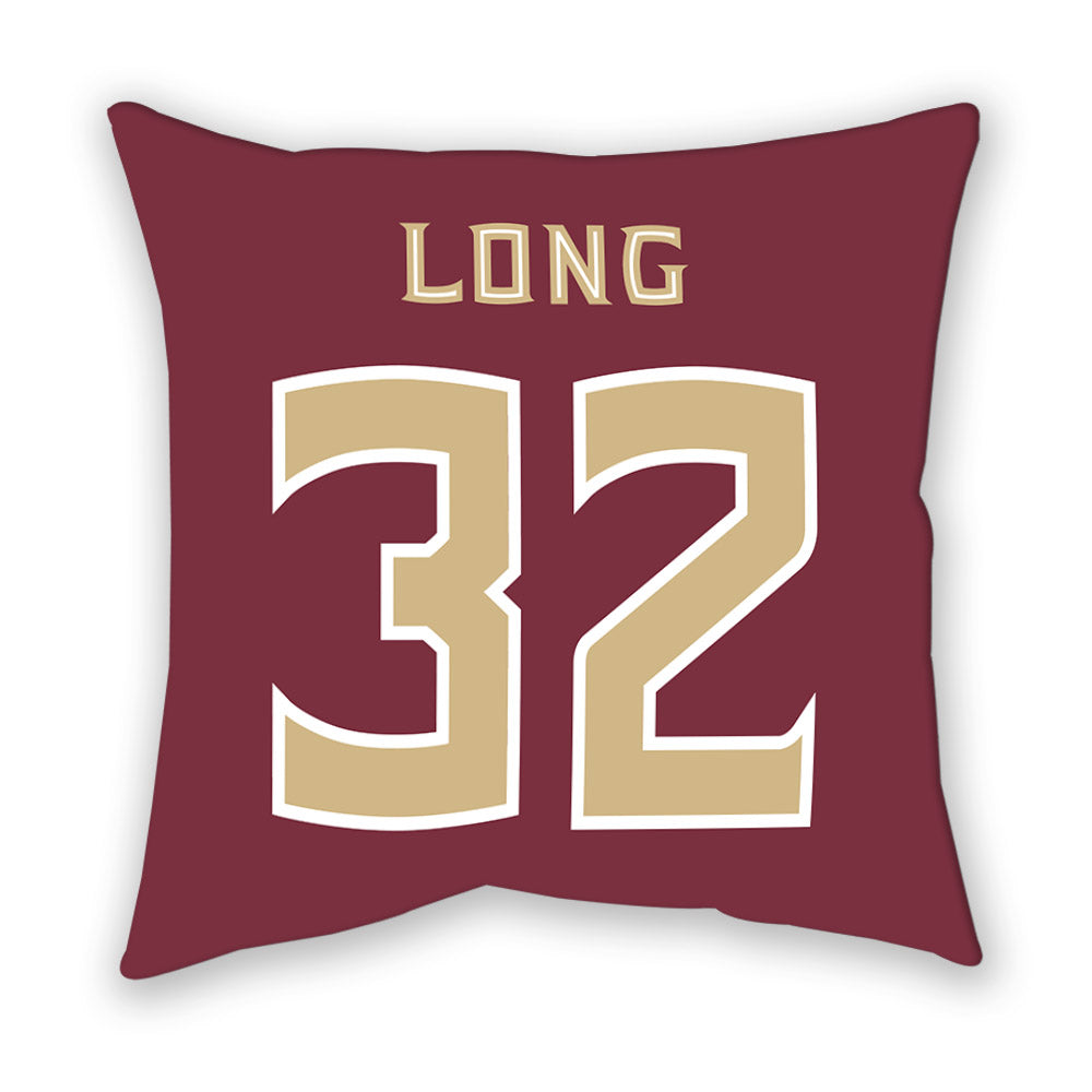FSU - NCAA Women's Lacrosse : Brooke Long - Pillow-1