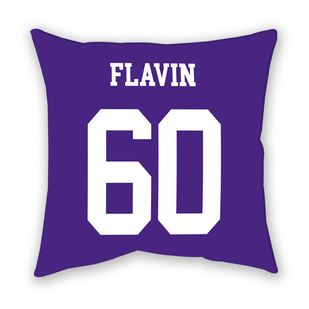 Northwestern - NCAA Football : Hayden Flavin - Pillow-1